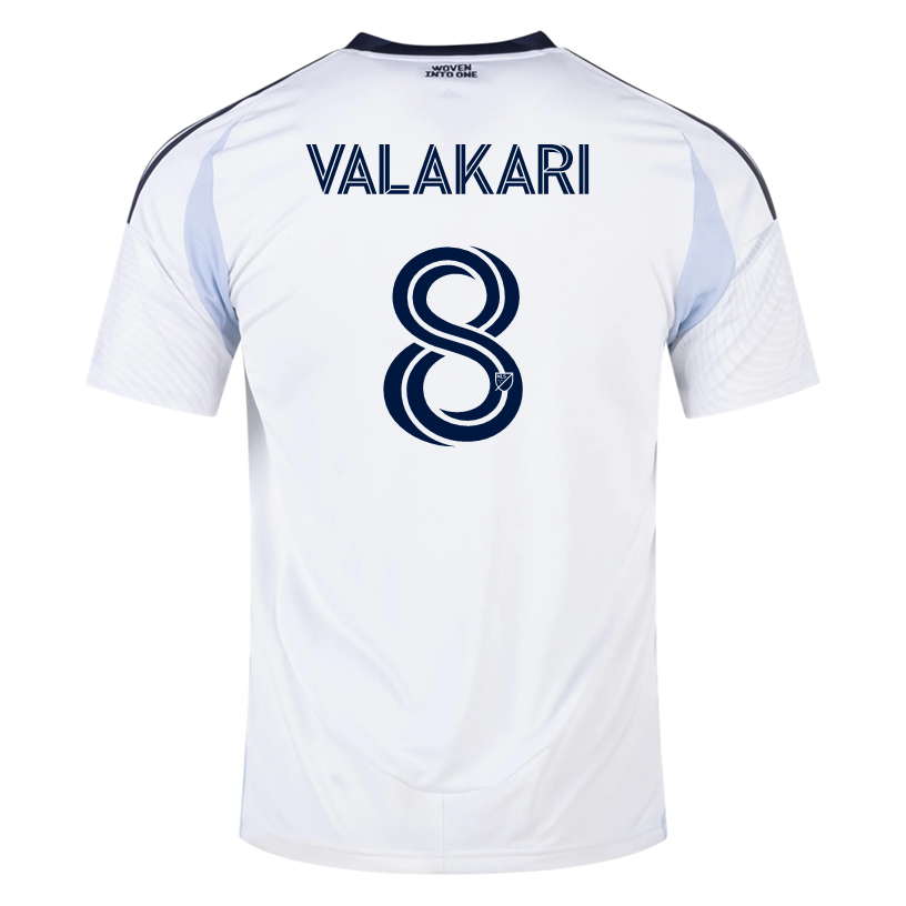 adidas Onni Valakari San Diego FC Away Jersey 25/26 (White)