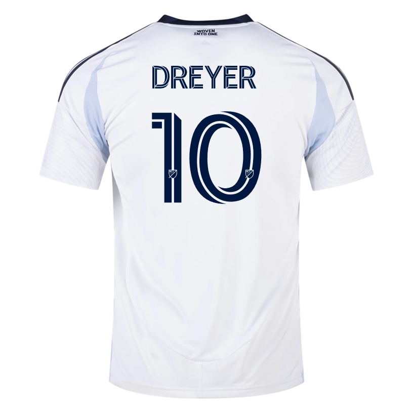 adidas Anders Dreyer San Diego FC Away Jersey 25/26 (White)