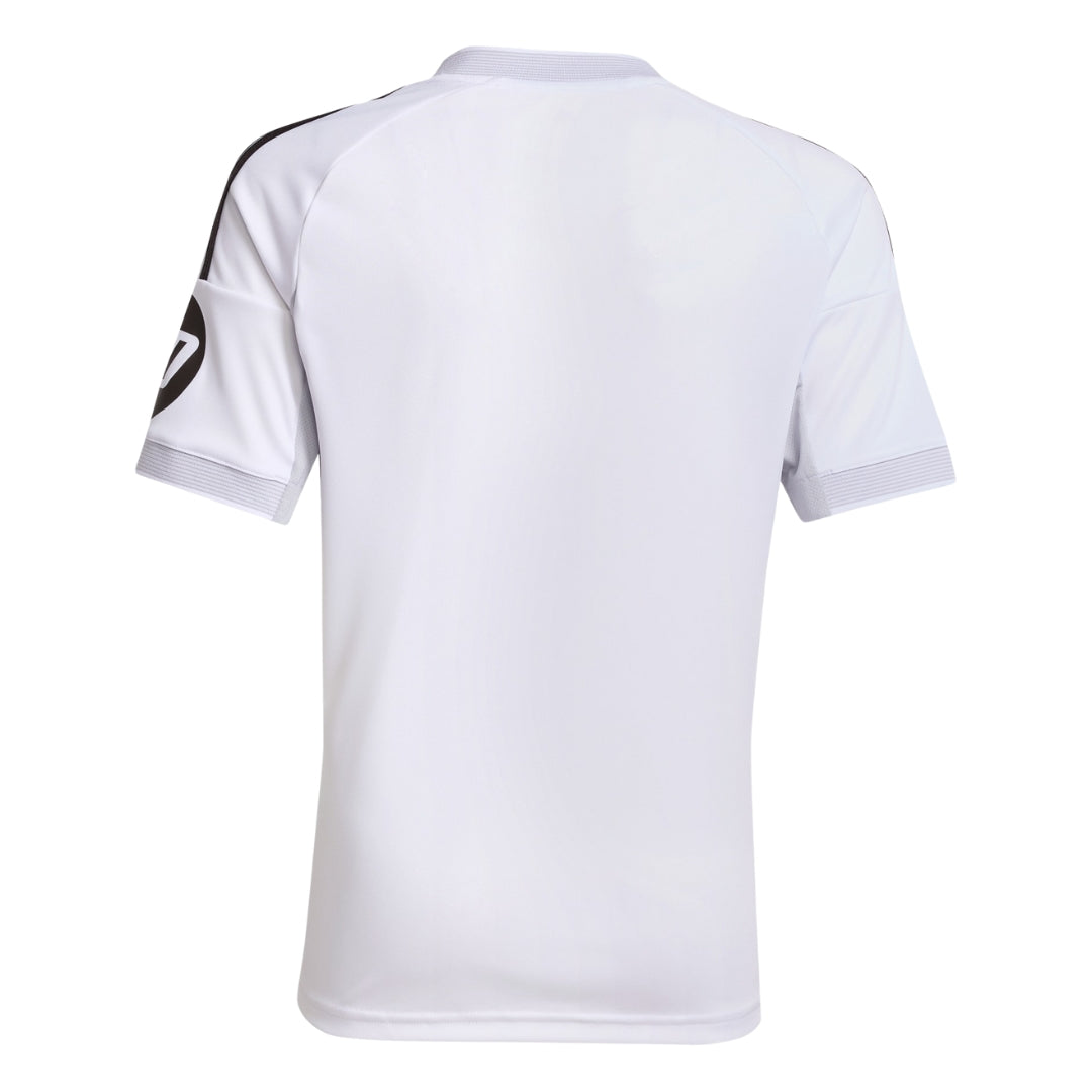 adidas Youth Real Madrid Home Jersey 25/26 (White)