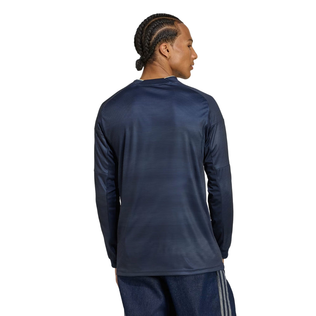 adidas Real Madrid Lucas V. Long Sleeve Away Jersey w/ Champions League Patches 25/26 (Legend Ink)