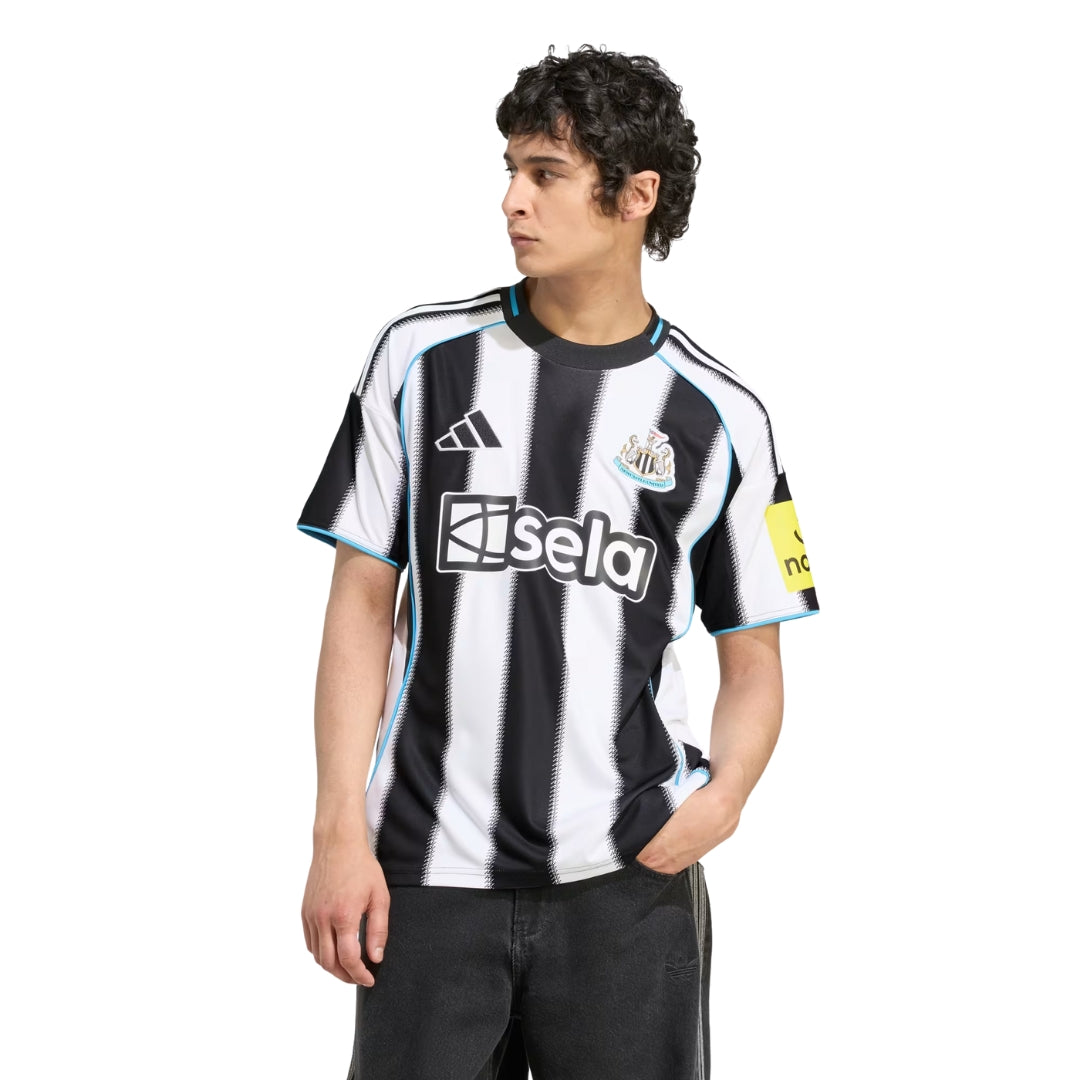 adidas Newcastle United 25/26 Home Jersey (Black/White)