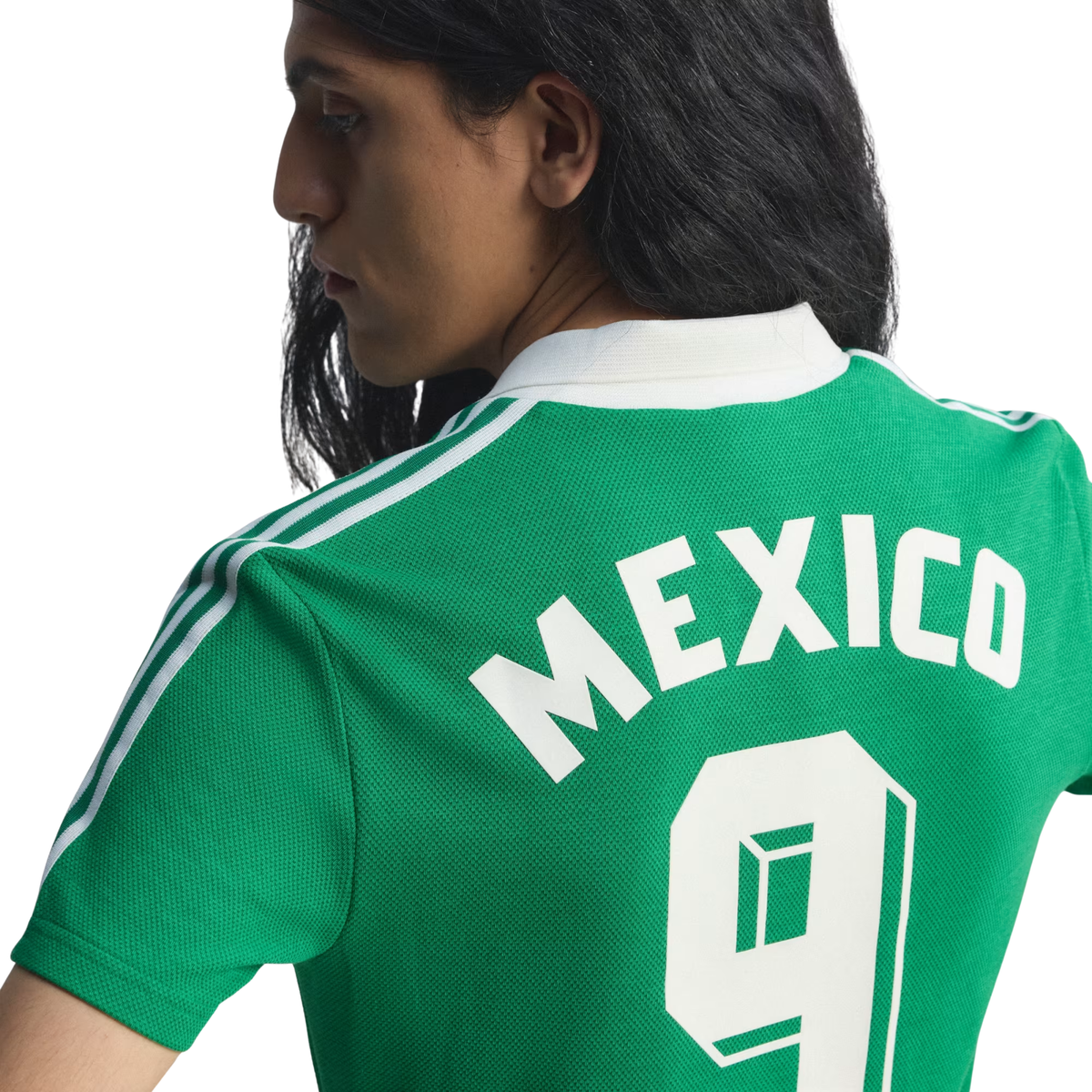 adidas Men's Mexico 86 Retro Football Jersey (Green)