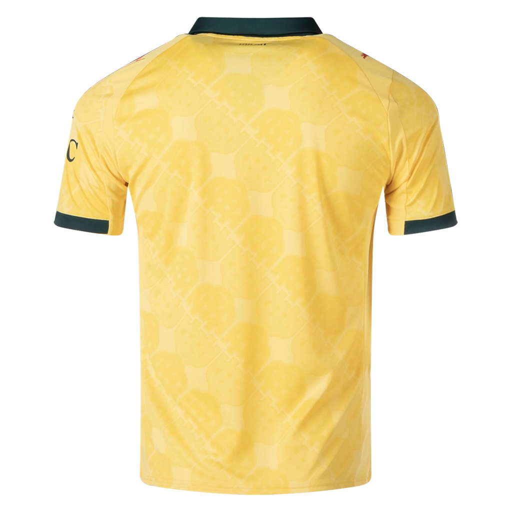 PUMA Men's AC Milan Third Jersey 25/26 (Sunny Yellow/Dark Myrtle)