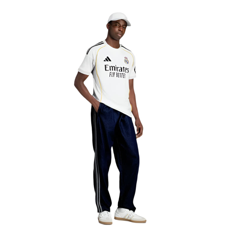adidas Éder Gabriel Militão Real Madrid 25/26 Home Jersey w/ Champions League Patches (White)