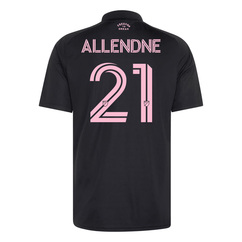 adidas Men's Allendne Inter Miami CF 26/27 Away Jersey (Black/Pink)