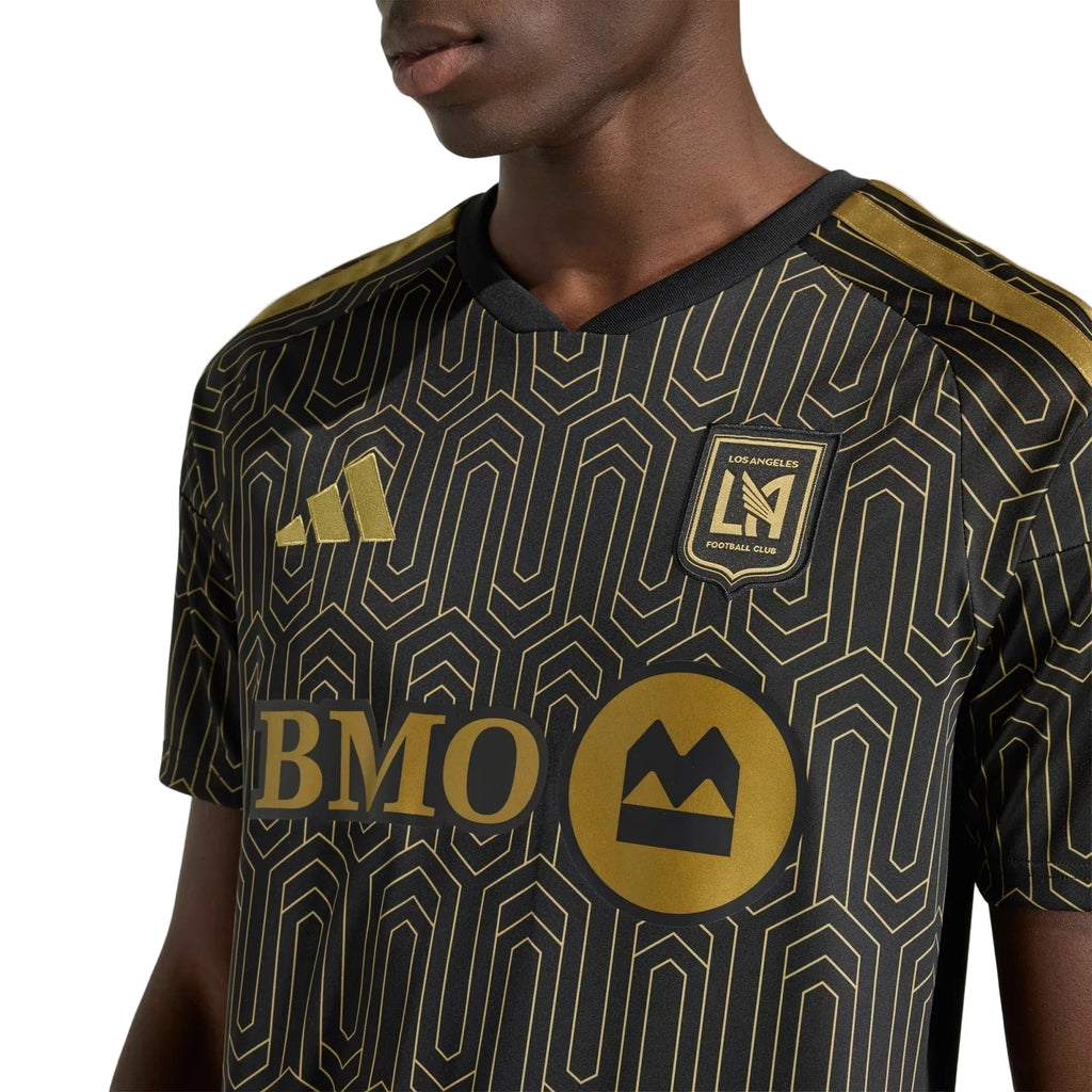 adidas Men's Lloris LAFC Stadium Home Jersey 26/27 (Black/Gold)