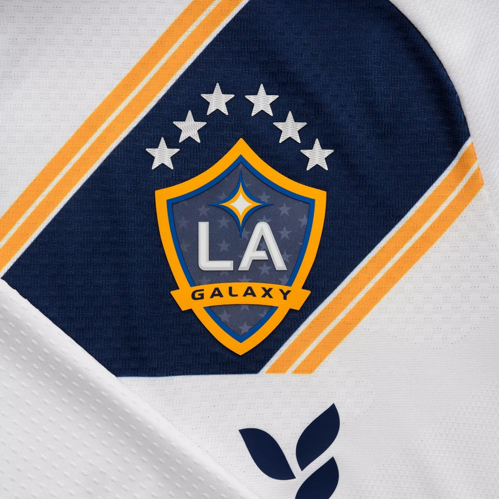 adidas Men's Sanabria LA Galaxy Authentic Match Home Jersey 26/27 (White)