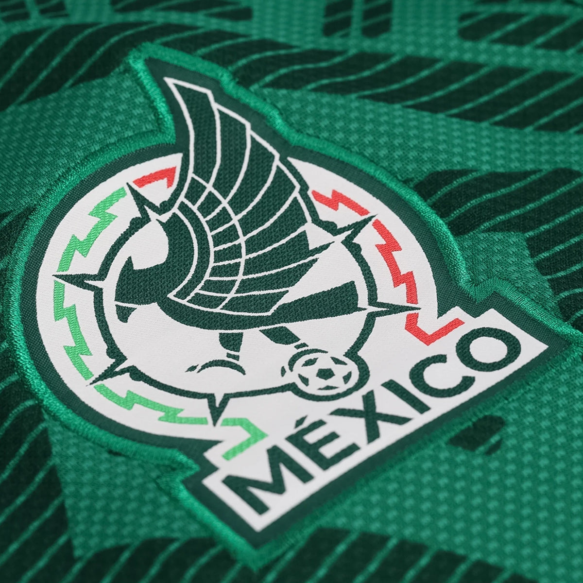 adidas Men's J. Vasquez Mexico Home 2026 World Cup Jersey (Bold Green)
