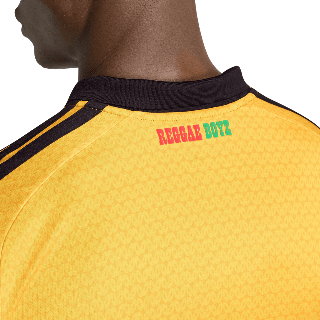 adidas Men's Jamaica 2026 Home Jersey (Bold Gold)