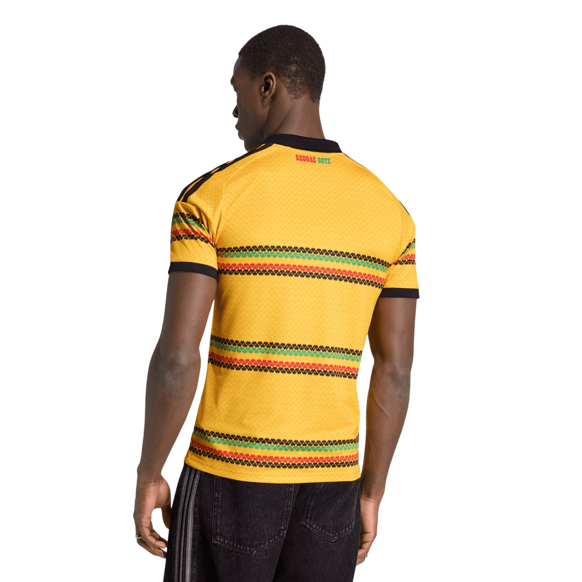 adidas Men's Jamaica 2026 Home Jersey (Bold Gold)