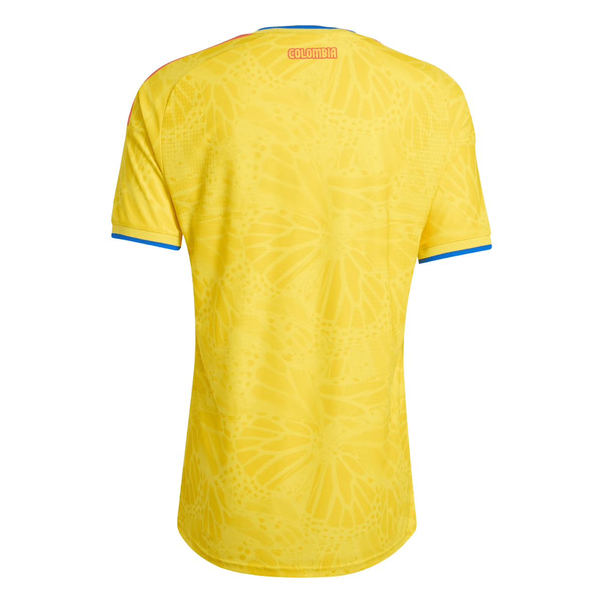 adidas Men's Sinisterra Colombia 2026 Authentic Home Jersey (Impact Yellow)