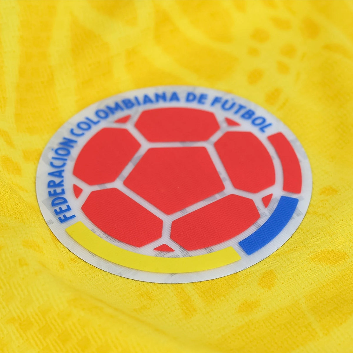 adidas Men's Duran Colombia 2026 Authentic Home Jersey (Impact Yellow)