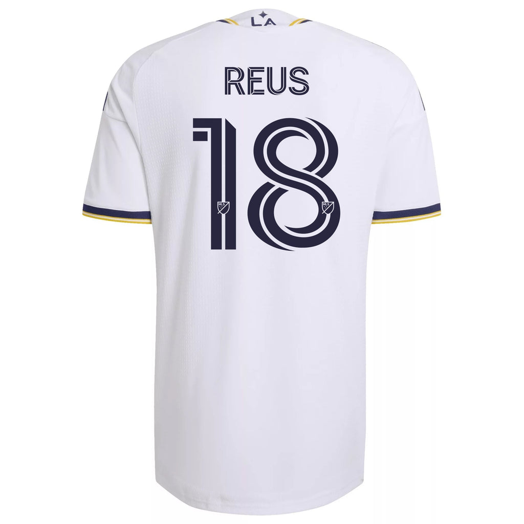 adidas Men's Marco Reus LA Galaxy Authentic Match Home Jersey 26/27 (White)
