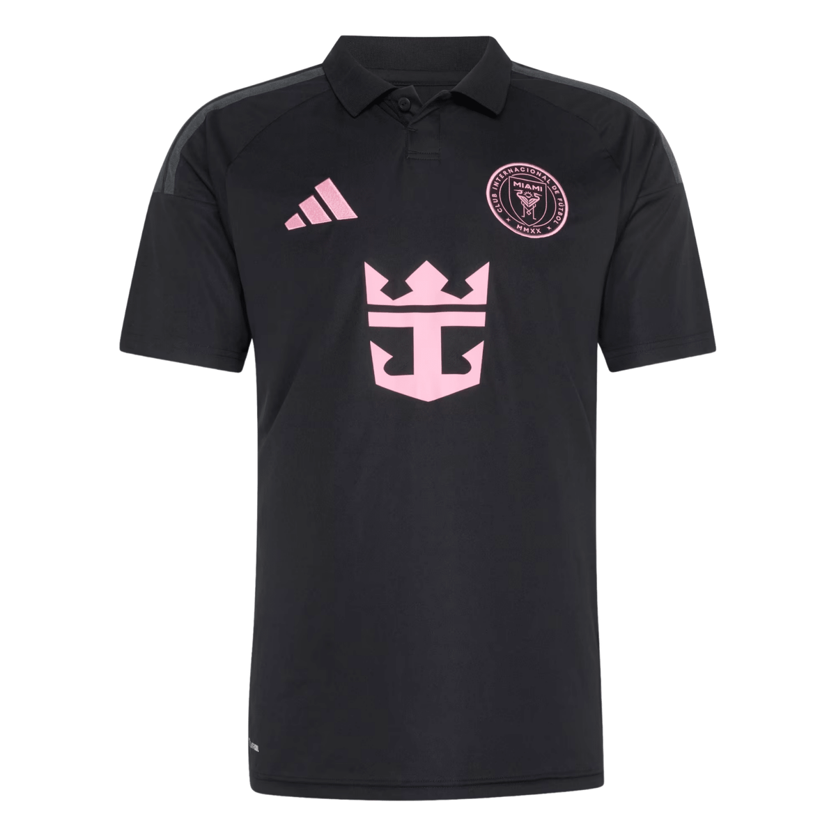 adidas Men's Bright Inter Miami CF 26/27 Away Jersey (Black/Pink)