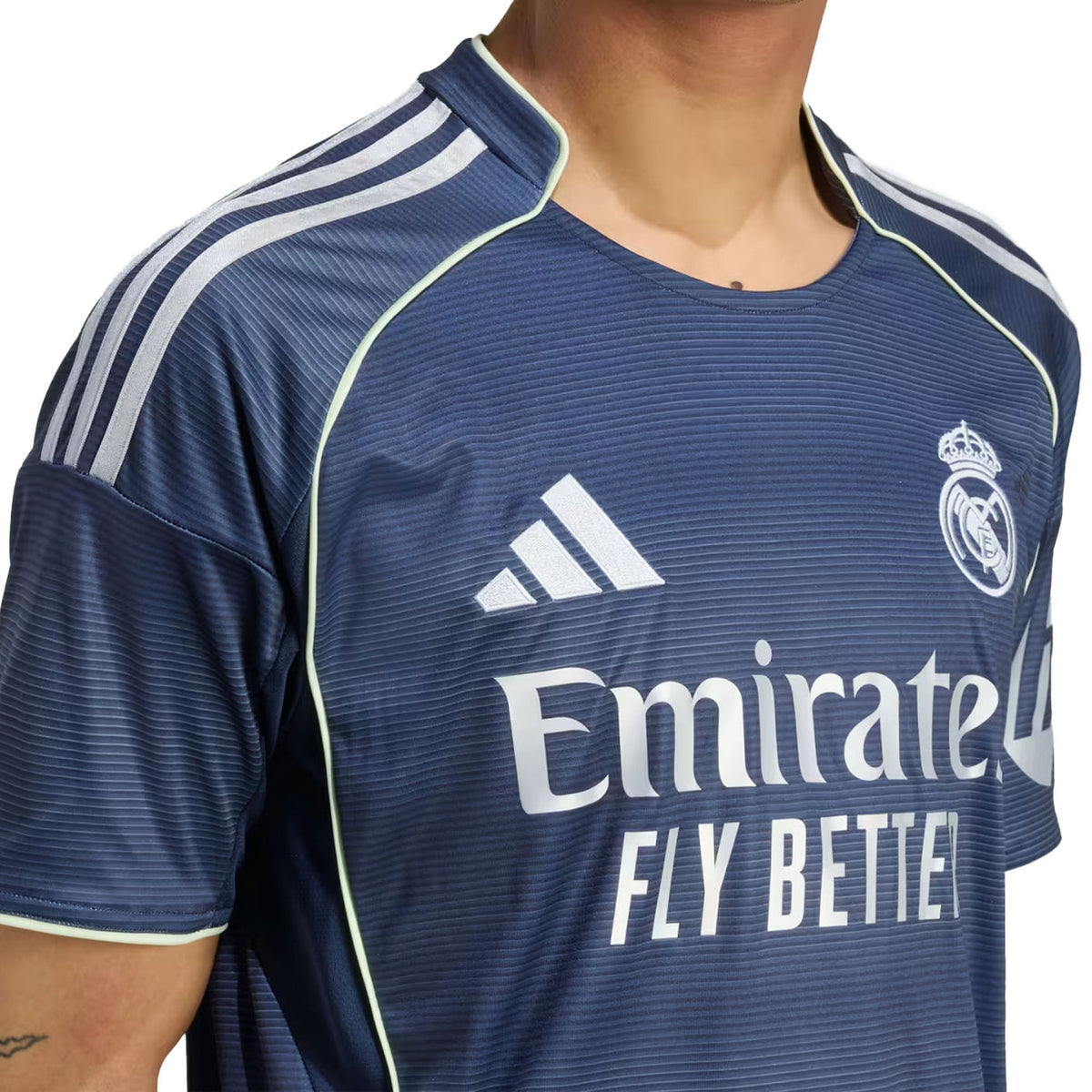 adidas Real Madrid 25/26 Away Jersey (Legend Ink)