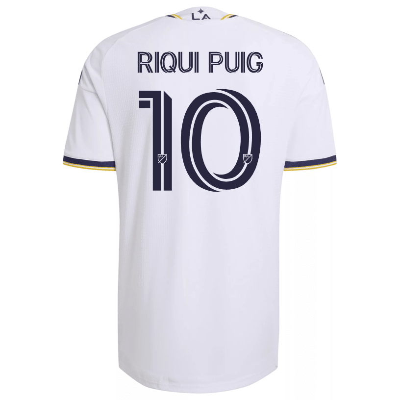 adidas Men's Riqui Puig LA Galaxy Authentic Match Home Jersey 26/27 (White)