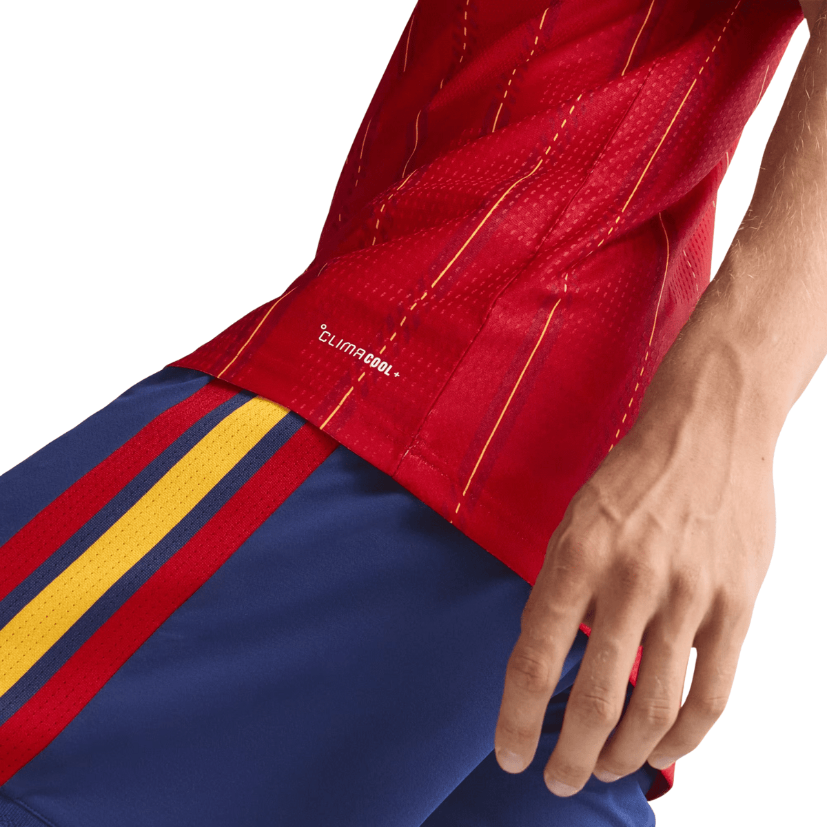 adidas Men's Joselu Spain Authentic World Cup Home Jersey 2026 (Vivid Red)