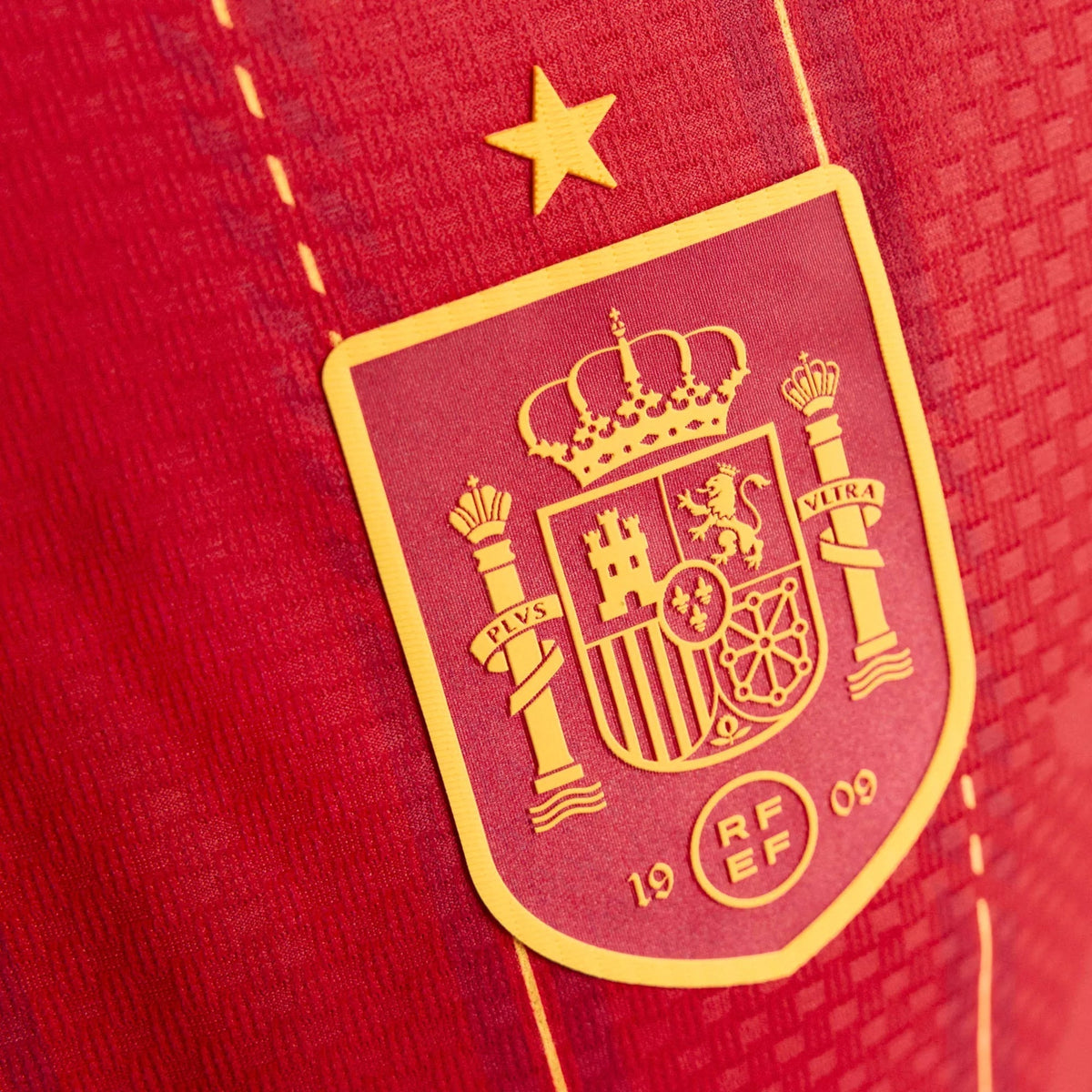 adidas Men's Yeremy Spain Authentic World Cup Home Jersey 2026 (Vivid Red)