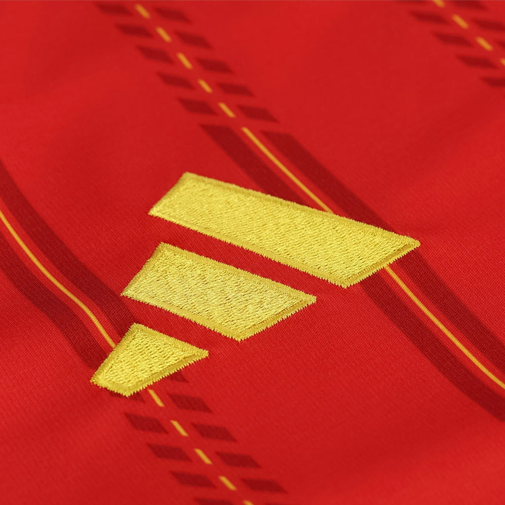 adidas Men's Yeremy Spain World Cup Home Jersey 2026 (Vivid Red)