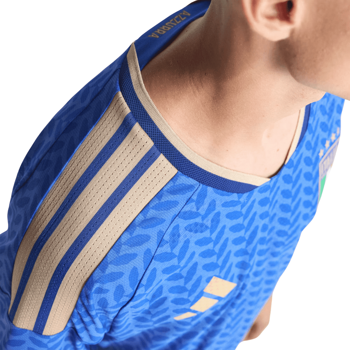 adidas Men's Tonali Italy 2026 Authentic Home Jersey (Bold Blue)