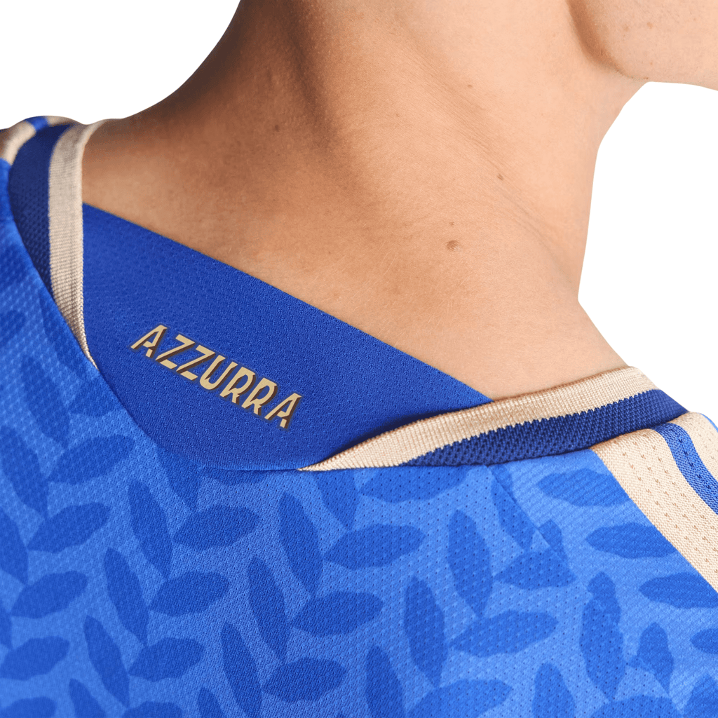 adidas Men's Calafiori Italy 2026 Authentic Home Jersey (Bold Blue)