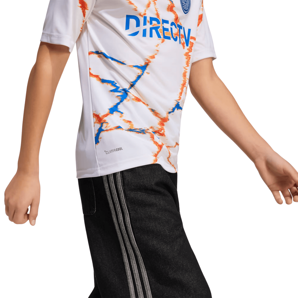 adidas Youth San Diego 26/27 Away Jersey (White)