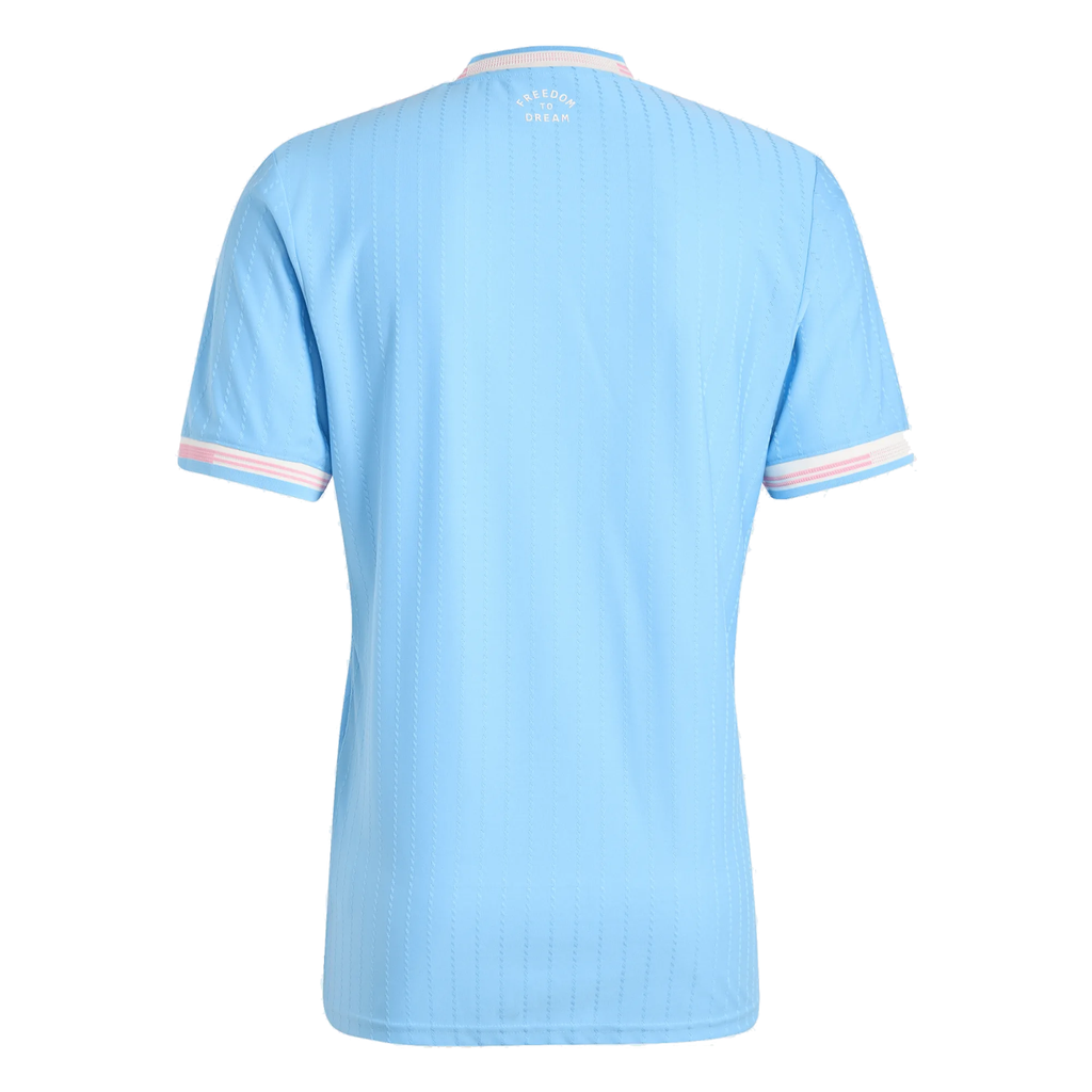 adidas Weigandt Inter Miami Authentic Third Jersey 25/26 (Blue/Pink)