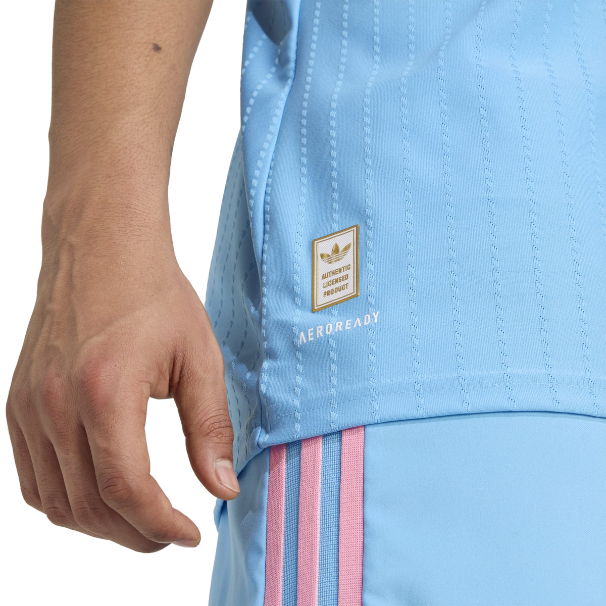 adidas Hall Inter Miami Authentic Third Jersey 25/26 (Blue/Pink)