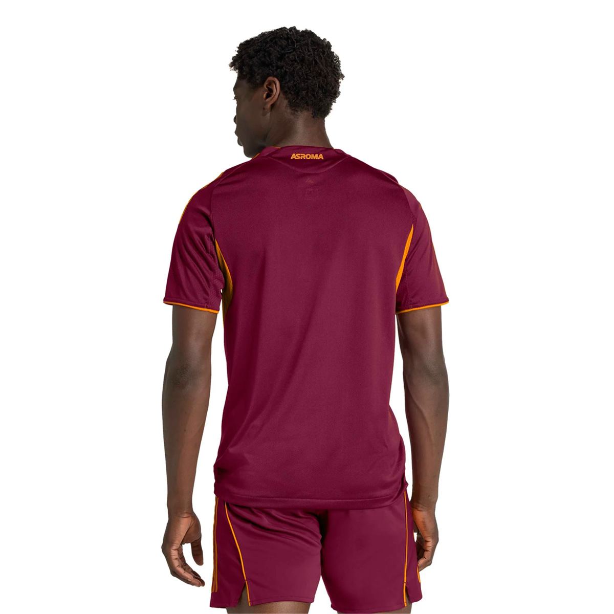 adidas Roma Authentic Manu Koné Home Jersey w/ Europa League Patches 25/26 (Burgundy)