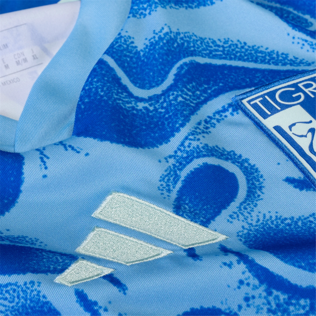 adidas Tigres Away Jersey 25/26 (Blue/Aqua)