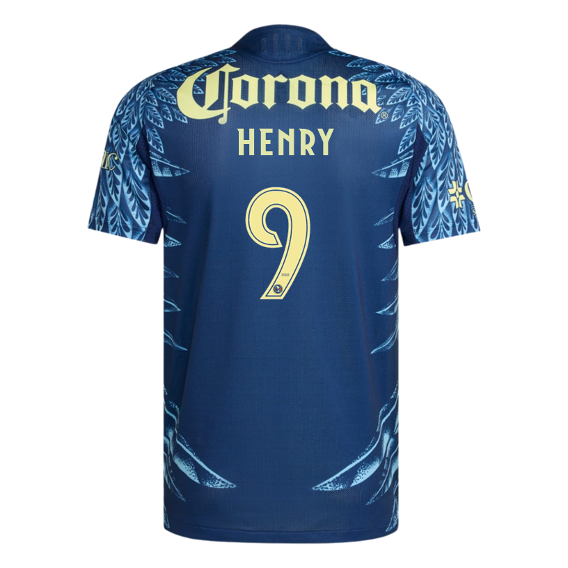 adidas Henry Men's Club América 25/26 Authentic Away Jersey (Blue)
