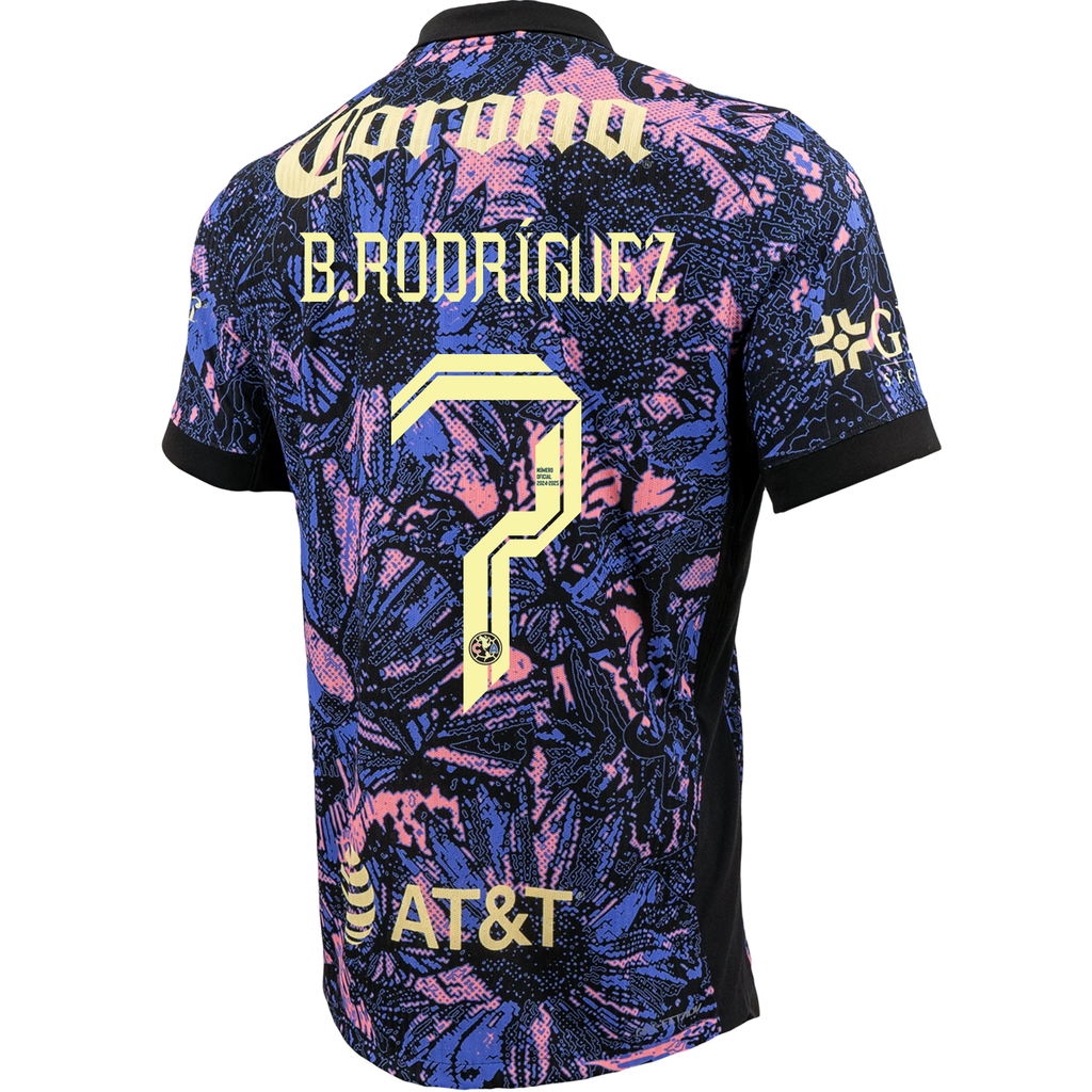 Nike Club America Authentic Brian Rodríguez Third Jersey 24/25 (Purple)