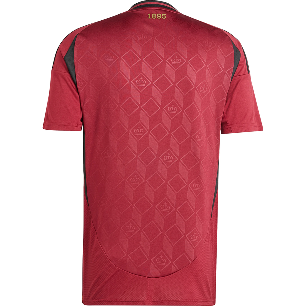 adidas Belgium Home Jersey 24/25 (Burgundy)