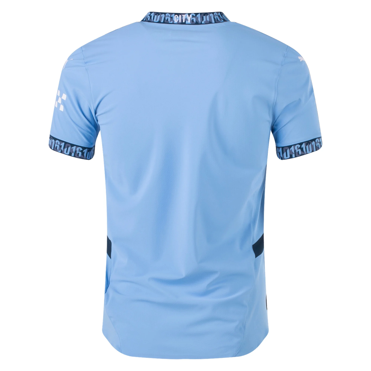 Puma Manchester City Authentic Home Jersey 24/25 (Team Light Blue/Marine Blue)
