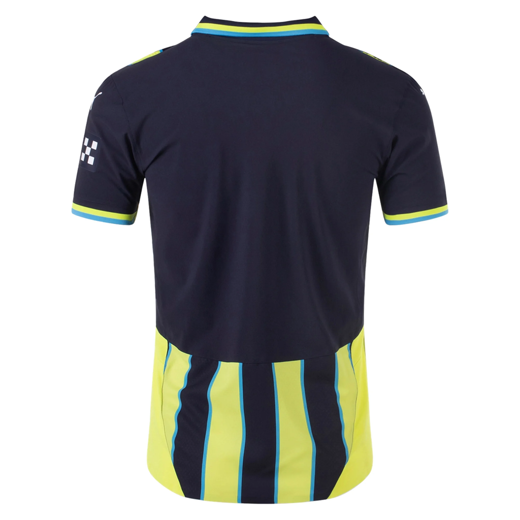 Puma Manchester City Authentic Away Jersey 24/25 (New Navy/Yellow Glow)