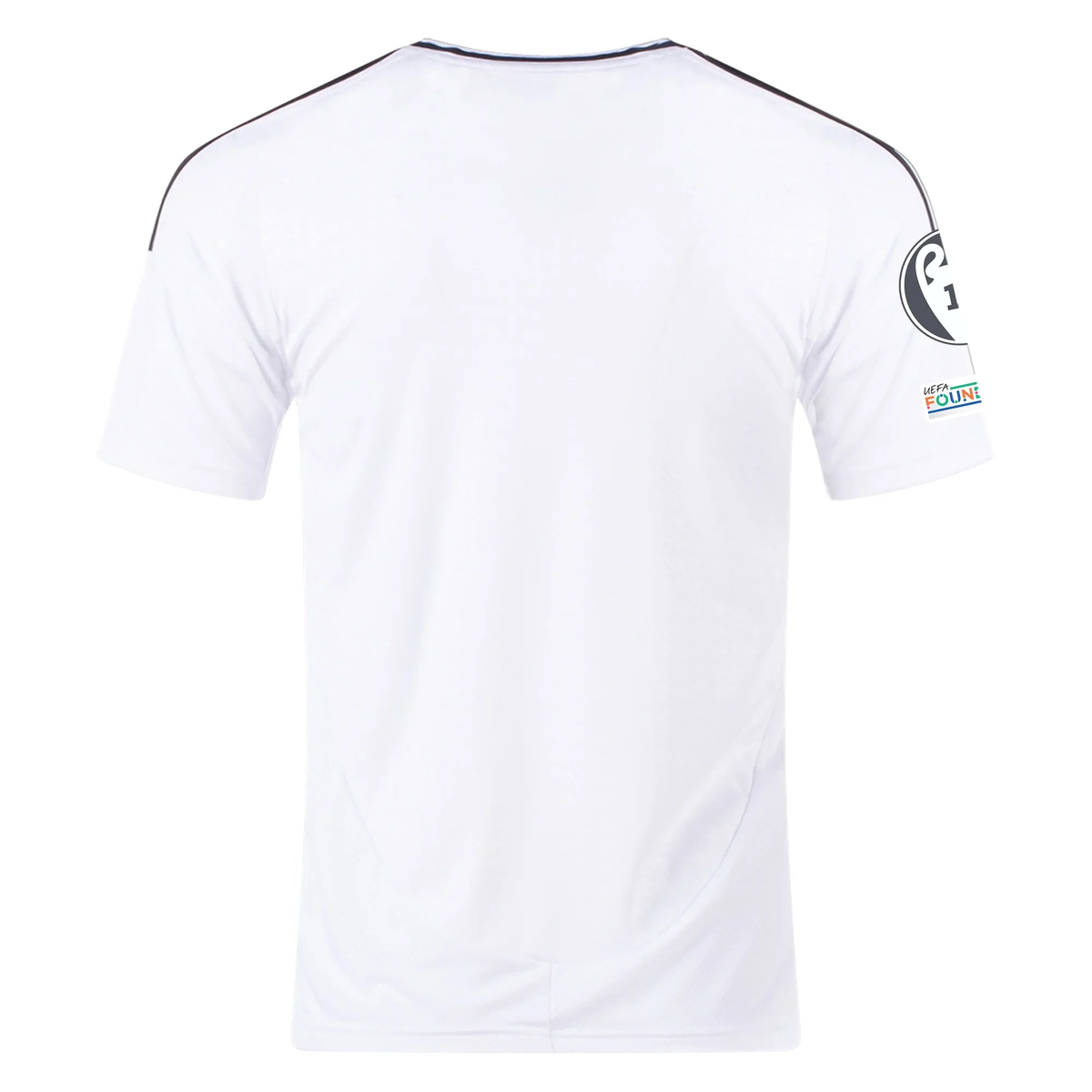 adidas Real Madrid Home Jersey 24/25 w/ Champions League Patches (White/Black)