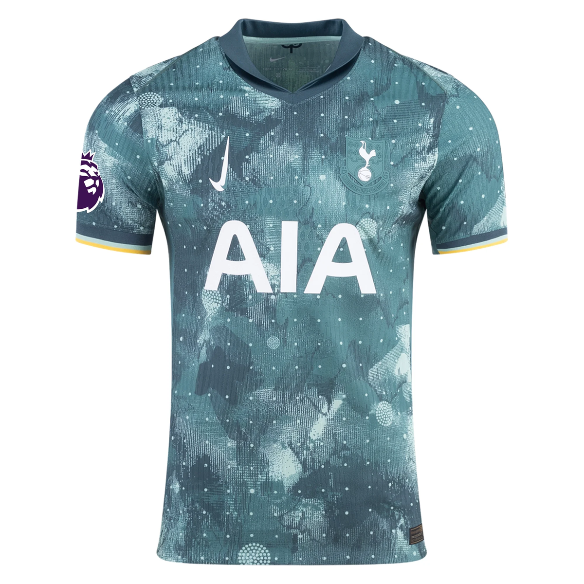 Nike Tottenham Ben Davies Third Jersey w/ EPL Patch 24/25 (Enamel Green/Bicoastal)
