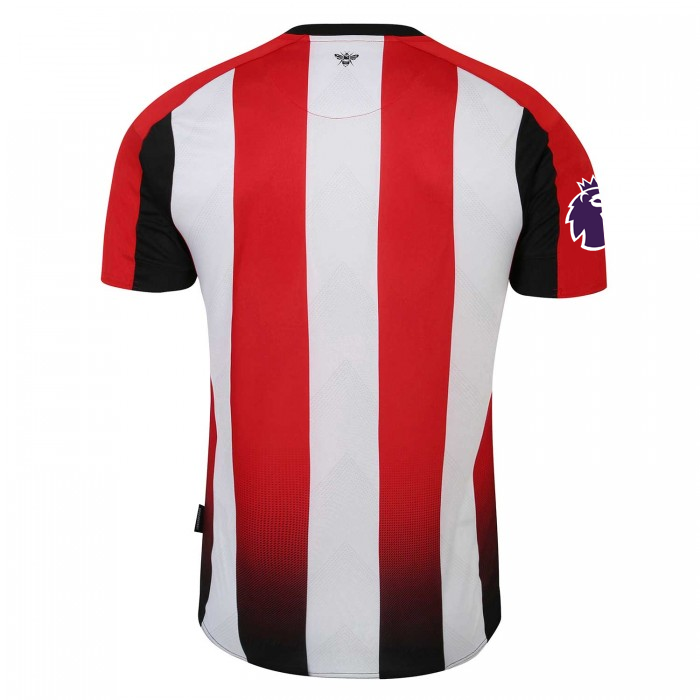 Umbro Brentford Home Jersey w/ EPL Patch 24/25 (Red/White)