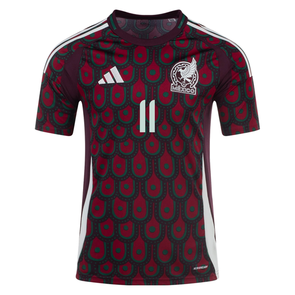 Adidas Mens Mexico Santiago Giménez Home Jersey 24/25 (Multicolor)