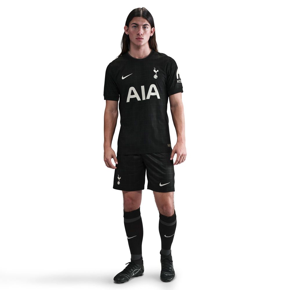 Nike Udogie Tottenham Hotspur Authentic Away Jersey 25/26 w/ EPL Patch (Black/Iron)