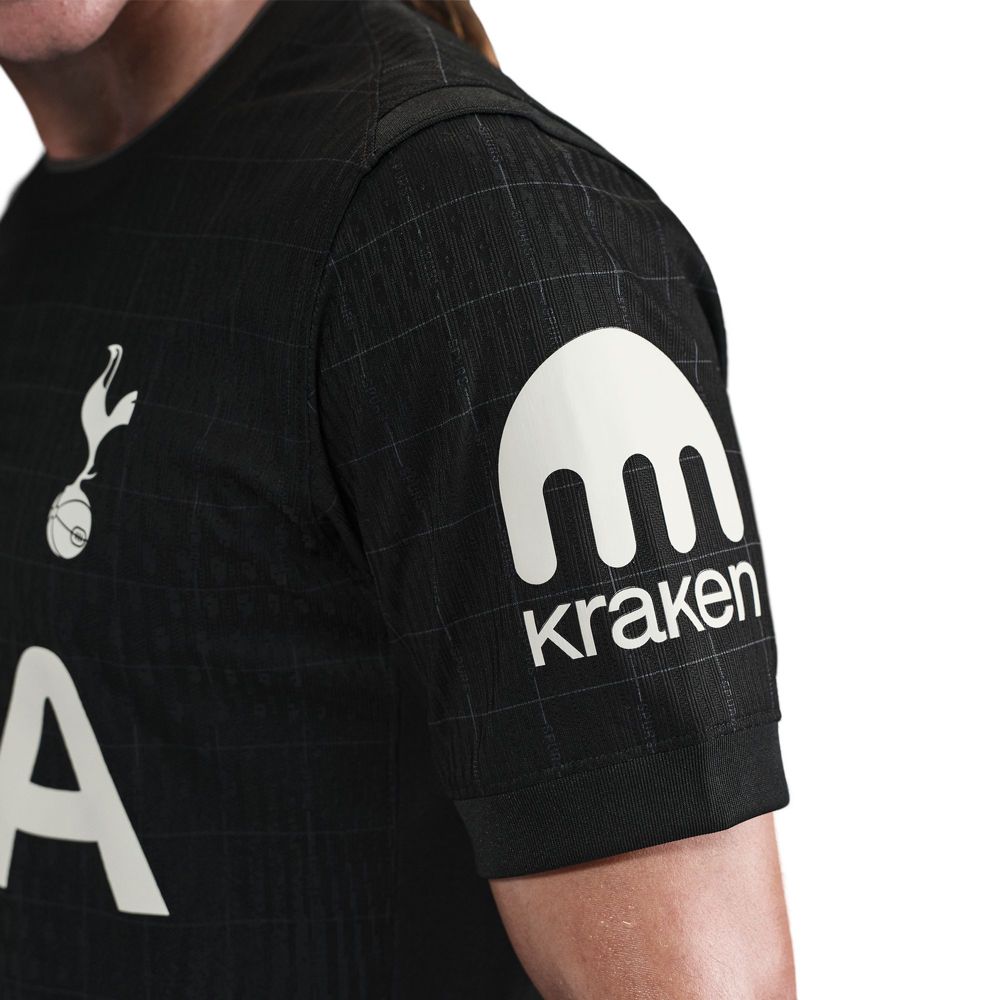 Nike Danso Tottenham Hotspur Authentic Away Jersey 25/26 w/ EPL Patch (Black/Iron)