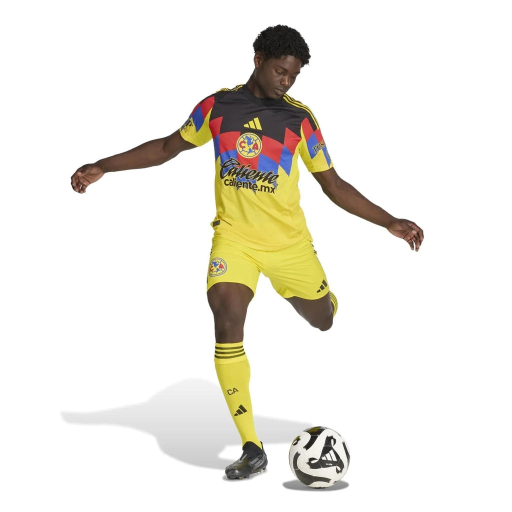 adidas L. Malagon Men's Club America 25/26 Authentic Home Jersey (Yellow)