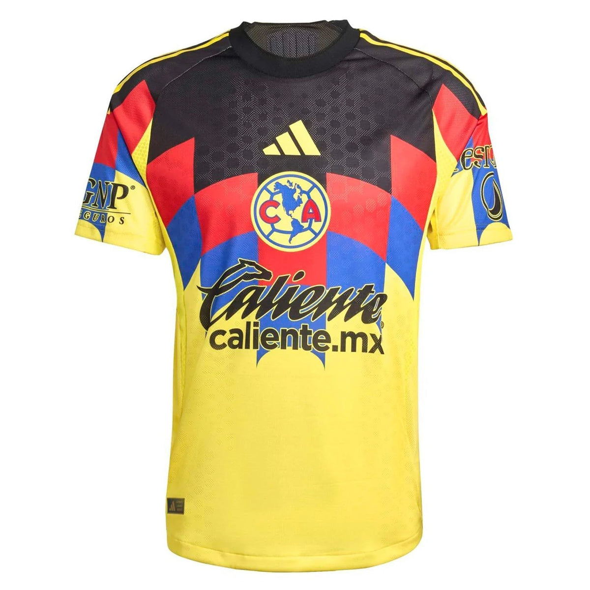 adidas L. Malagon Men's Club America 25/26 Authentic Home Jersey (Yellow)