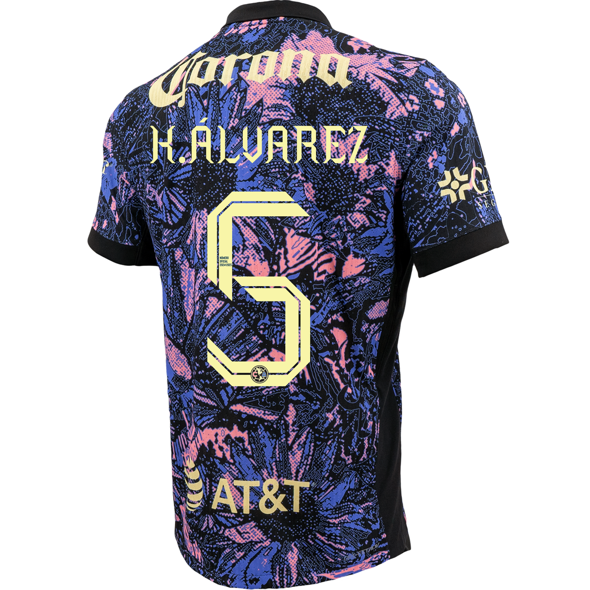 Nike Club America Authentic Kevin Álvarez Third Jersey 24/25 (Purple)