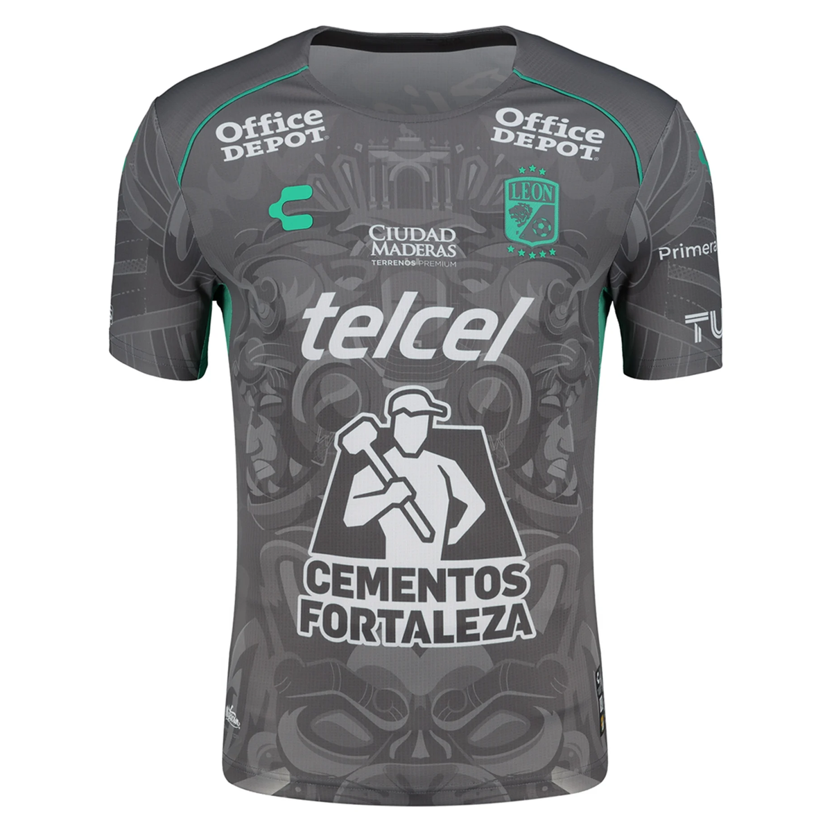 Charly Ivan Moreno Leon Third Jersey 24/25 (Grey/Green)