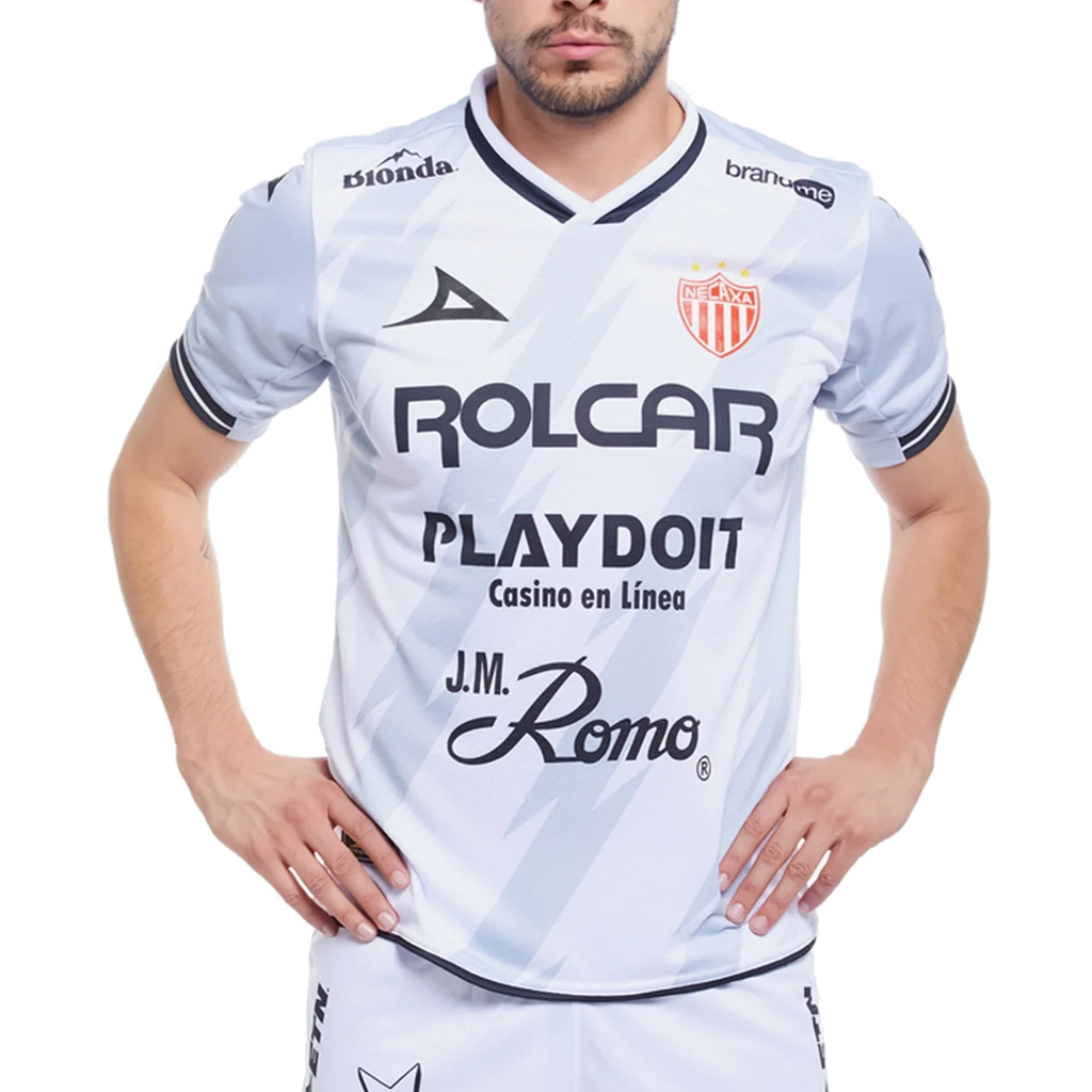 Prima Necaxa Away Jersey 24/25 (White/Grey)