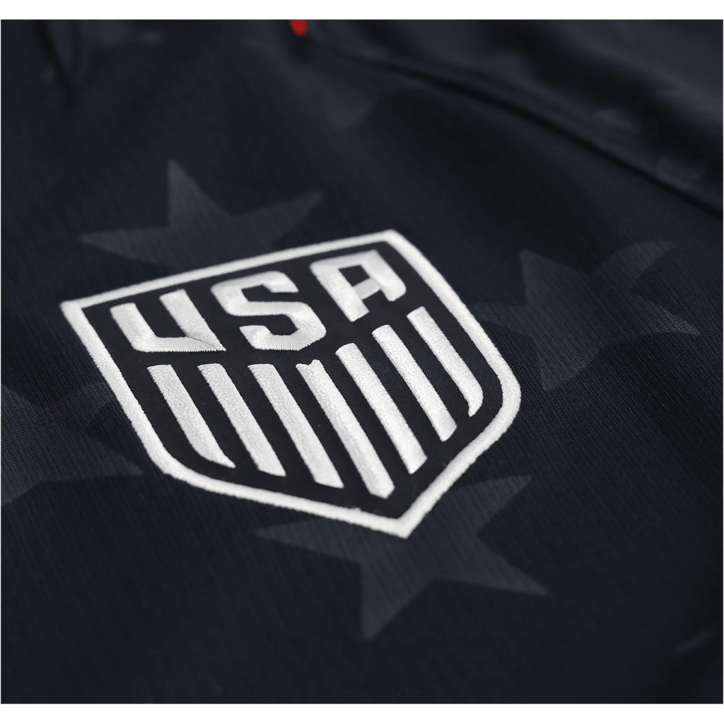 Nike Mens M. Robinson United States Away Stadium Jersey 2026 (Dark Obsidian/Pure Platinum)