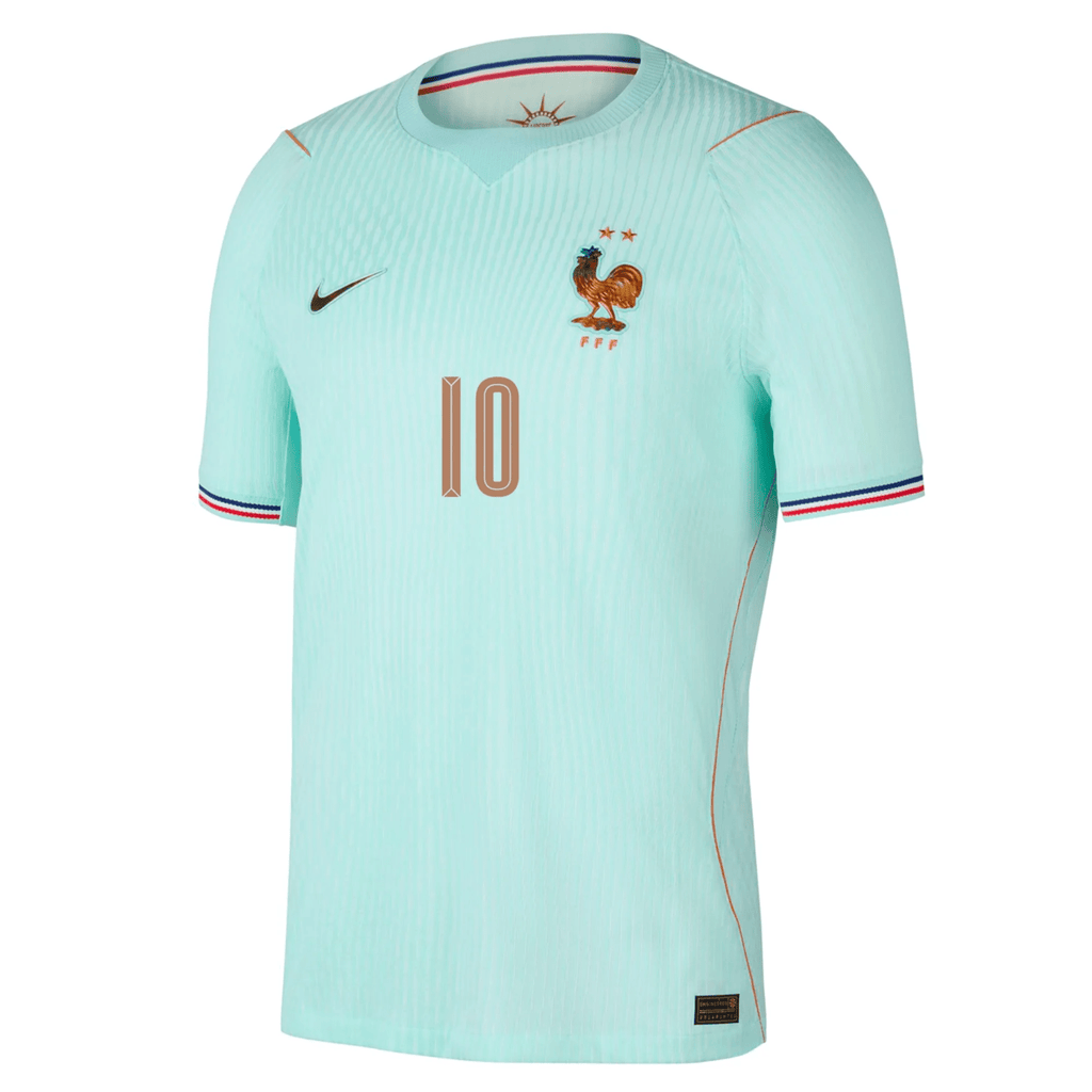 Nike Men's France Kylian Mbappe Match Authentic Away Jersey 2026 (Igloo/Monarch)