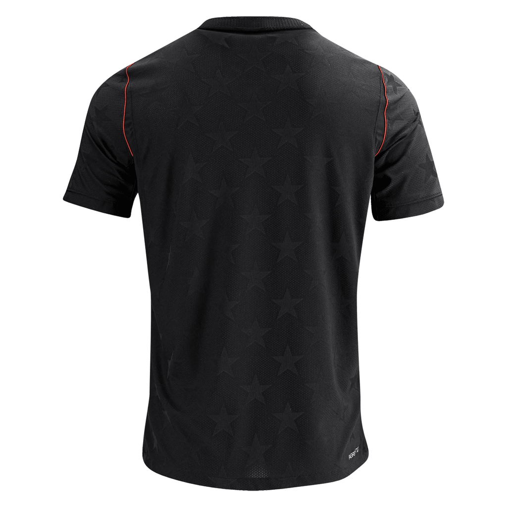 Nike Men's United States Match Authentic Away Jersey 2026 (Dark Obsidian/Pure Platinum)