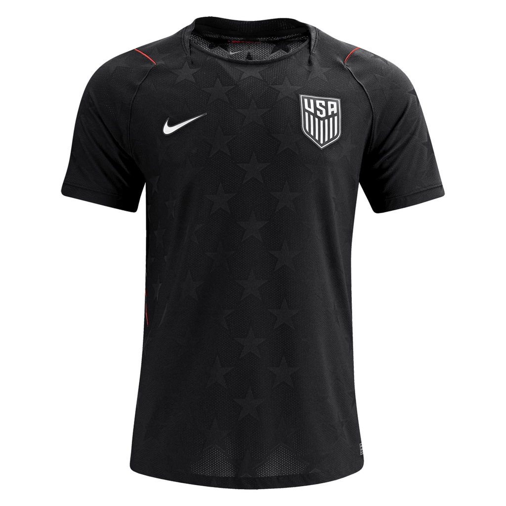 Nike Men's United States Match Authentic Away Jersey 2026 (Dark Obsidian/Pure Platinum)